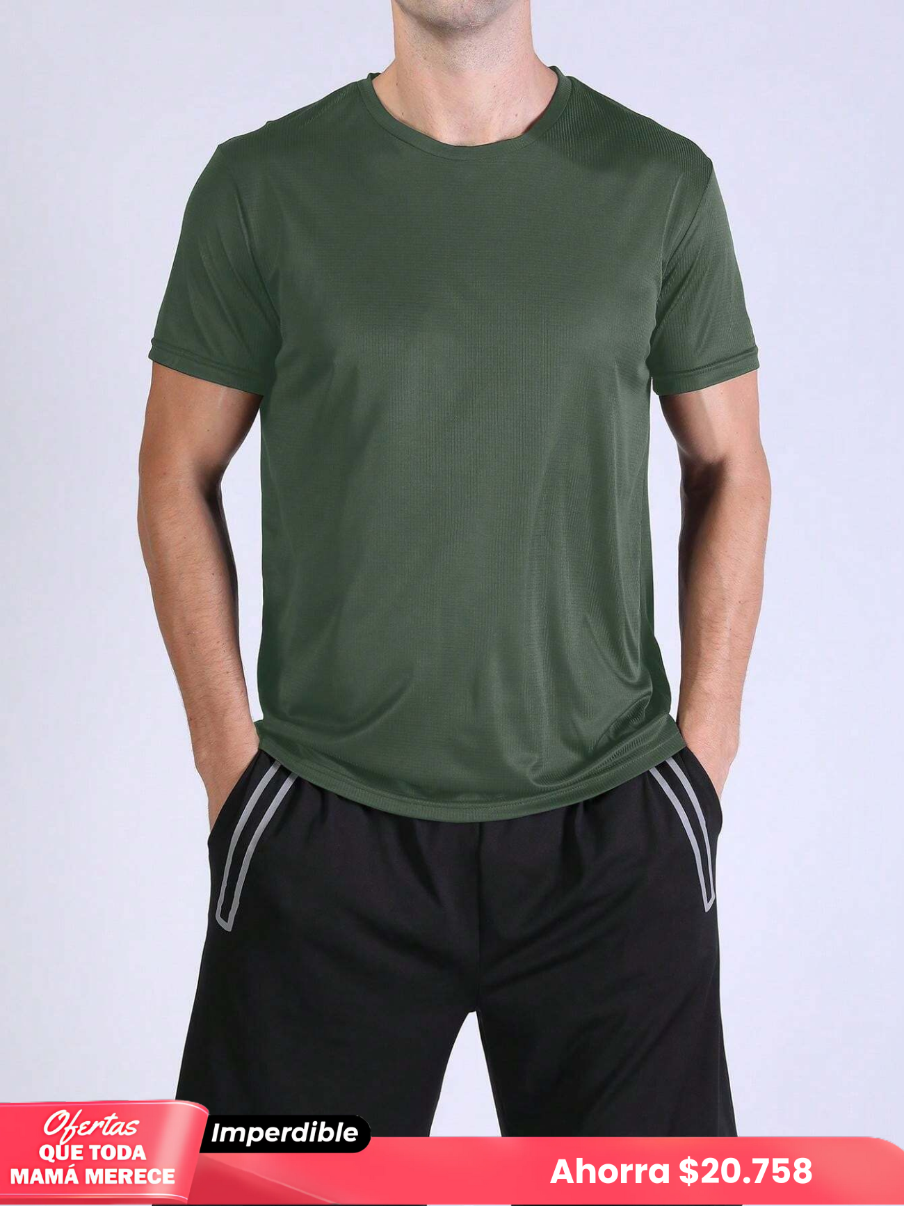 Pack x 5 Camisetas Deportivas